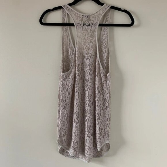 Aritzia Wilfred Madeline Tank Top Sleeveless Lace Racerback Blouse Size Small - Picture 14 of 16
